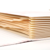 A4 Taille de document de carton personnalisé Dossier de fichier en expansion pour le dépôt efficace de la papeterie de conception