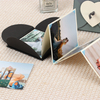 Vente chaude Logo personnalisé Polaroid Slip-In Papier Pliage Photo Album tiré à la main pour la remise des diplômes Baby Family and Events