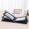 En gros, OEM personnalisé 4x6 tissu lin couvercle photo album de bricolage avec un logo d'impression pour le mariage baby & family Photos