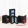 OEM Custom Logo 4x6 Slip-In Explosion Photo Album PU Cover Front Window Ferme Ferme Colorateful Graduation Family Events Weddings
