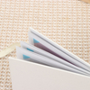 Logo personnalisé en gros de l'accordél de pliage album photo Kraft Paper Ribbon Knot Memory Post Carte pour la famille Baby Baby Family