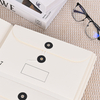 OEM COUVERTURE DE LOGO COUVERTURE CURTURE Kraft Paper Folio Document Organisateur