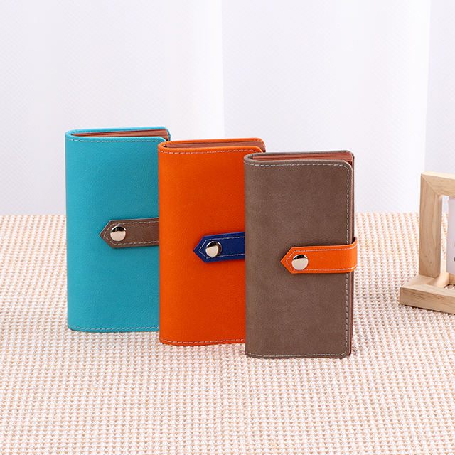 Sac de billette de billetterie de style Pu Pu personnalisé en gros Expansion de la carte bancaire pliante reçoice de stockage Banque de stockage Bill Portefeuille