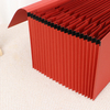 Dossier de fichiers en dépenses avec école de caoutchouc Document Document Organizer Organizer Organization Kraft Paper Paper 21-Pocket A4 Taille