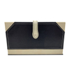 En gros logo personnalisé PU Leather 12 poches, organisateur de document en expansion accordéon A4 Boîte à dossier de fichiers pour l'utilisation de l'école de bureau
