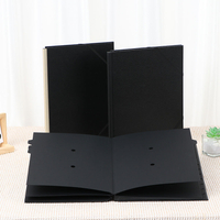 OEM Custom A4 Size Signature Book Organizer PU Cover Cardboard Papier en carton Expansion de fichier Sac Hôtel Pape for Office School