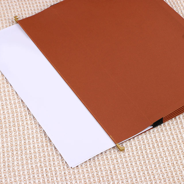 Extension du dossier de dossier de fichiers de matériaux en papier A4 avec document de poches suspendus ou école Utiliser un sac de fichiers