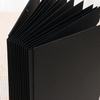 Cardboard Hardboard Hardboard personnalisé Hotel Hotel Stationery PU Cover Expanding File Sac Signature Book Organizer pour le fichier papier