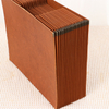 Logo personnalisé en gros A4 Taille 21 poche Kraft Paper Accordion Fichier de dossier Sac Sac de portefeuille Document Document Organisateur Organisateur Utilisation